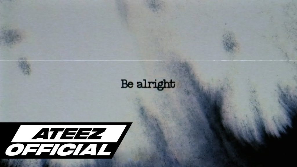 Yunho of ATEEZ in the Be alright ATEEZ Present video