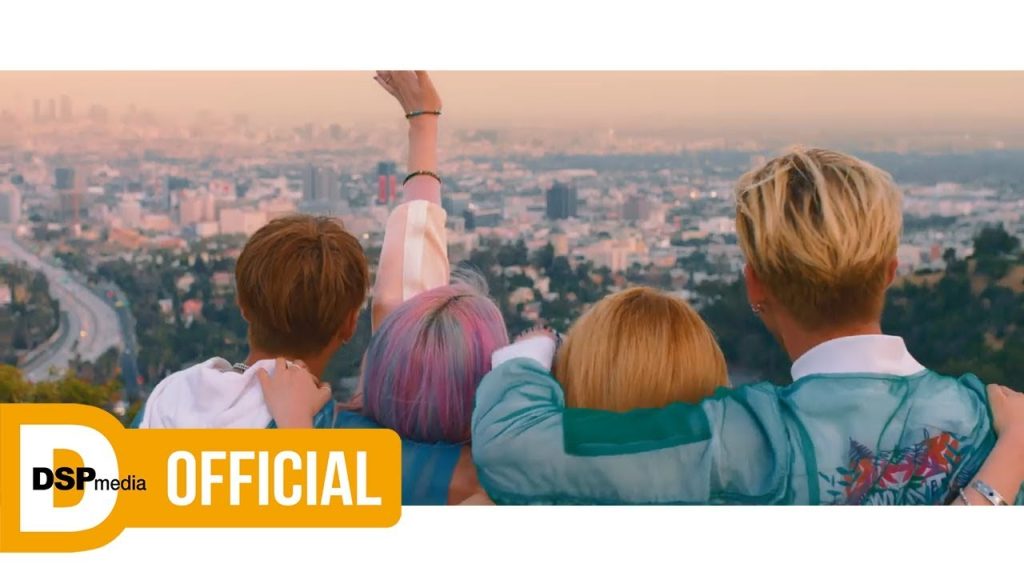 KARD in the Hola Hola official music video