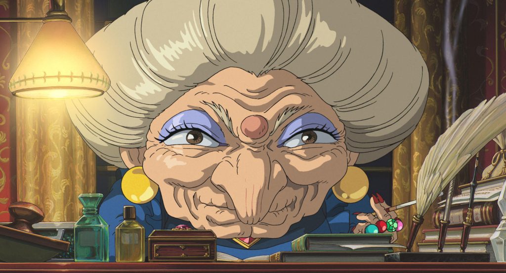yubaba image for the Spirited Away guide