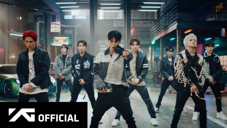 Twelve-member TREASURE lineup including Mashiho in JIKJIN