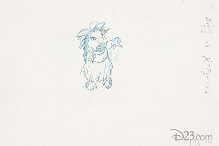 Leroy and Stitch Official Production Art used for CVM Sekai editorial identification and criticism