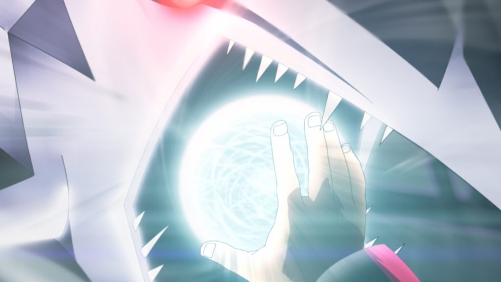 Araumi Funato drains water from a prison guard in Boruto Episode 234