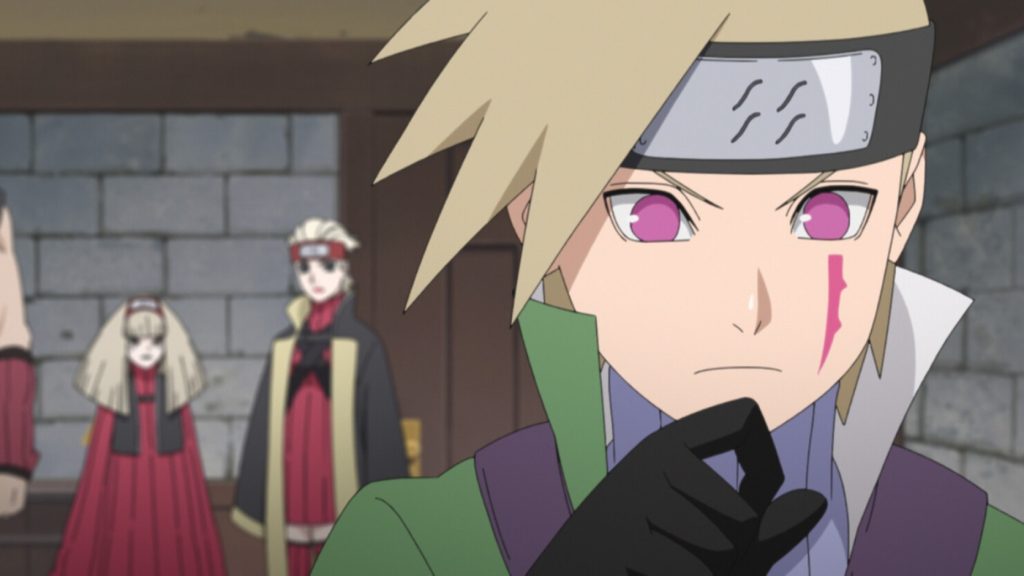 Kagura releases the curse-mark control in Boruto Episode 244