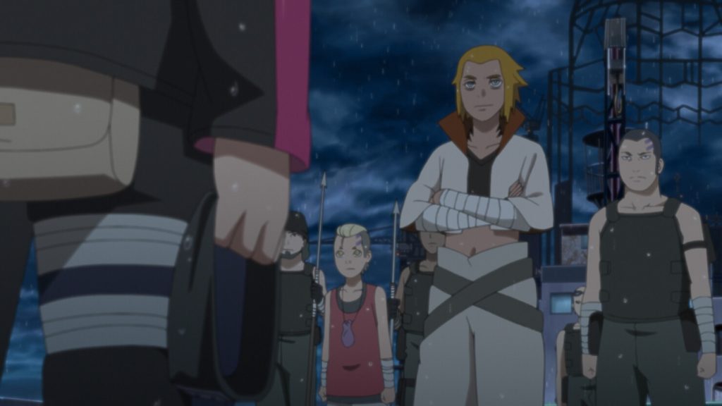 Boruto faces Ikada and armed Funato fighters in Boruto Episode 254