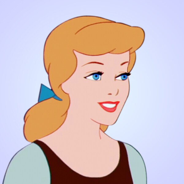 Cinderella in official Disney character artwork