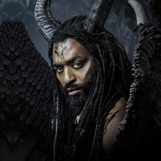 Chiwetel Ejiofor as Conall in an official Disney character still