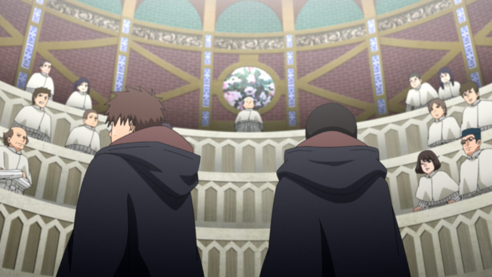 Sai and Konohamaru infiltrate the cult in Boruto Episode 210 Clues to Kara