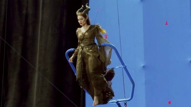 Diaval in an official Disney film still