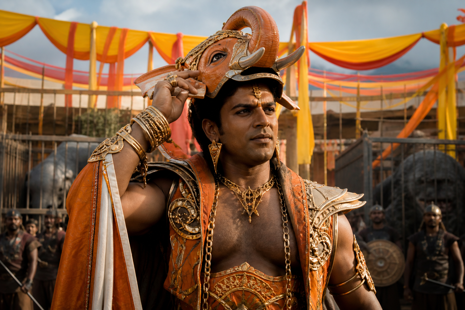 Ganesha live-action light novel character portrait