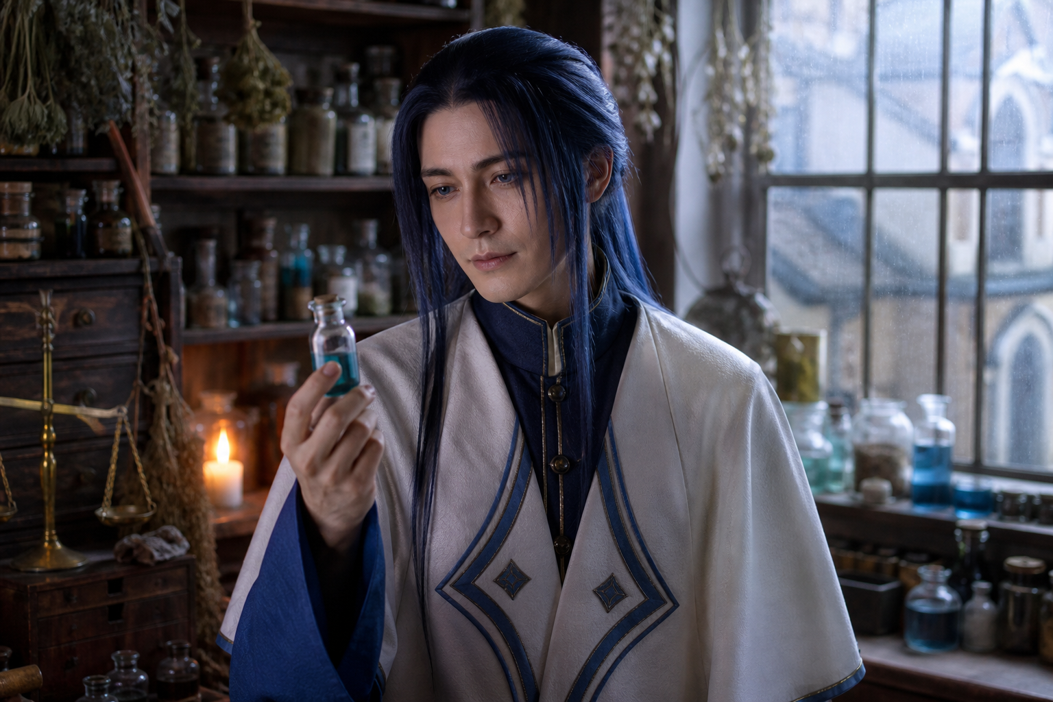 Miach live-action light novel character portrait