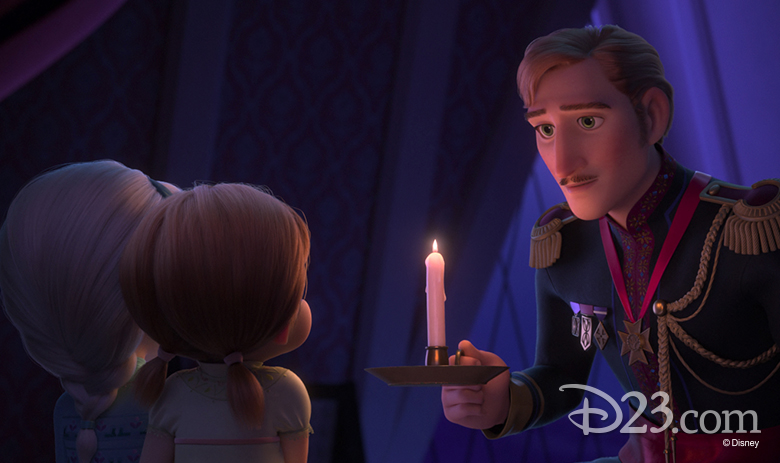 King Agnarr in official Disney artwork from Frozen II
