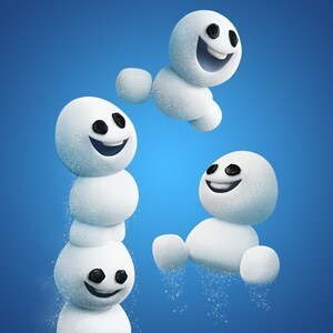 The Snowgies in official Disney character artwork