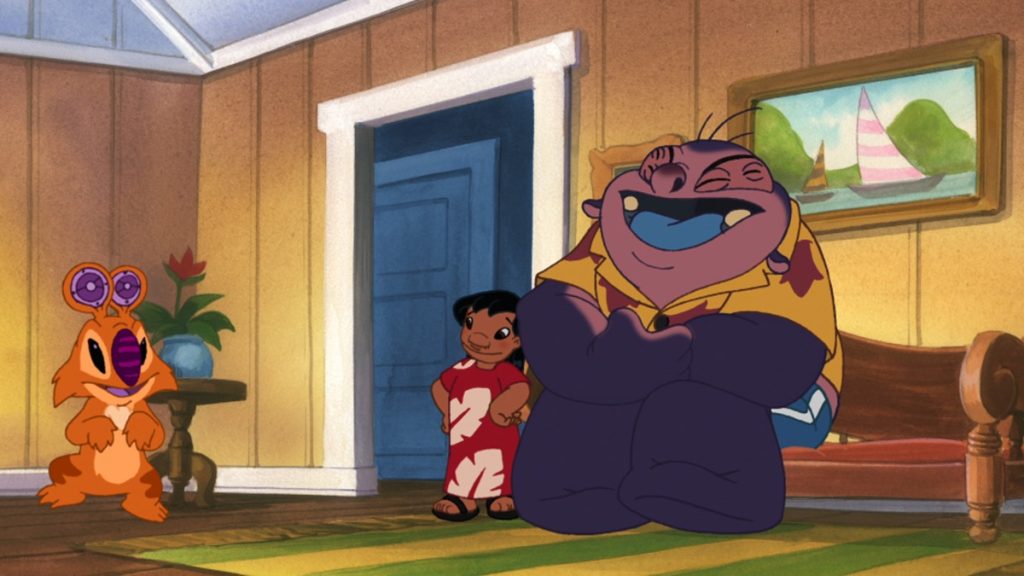 Sample records and repeats sounds in Lilo and Stitch The Series