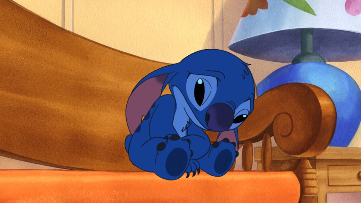 Stitch faces the consequences of destructive behavior at the Pelekai home