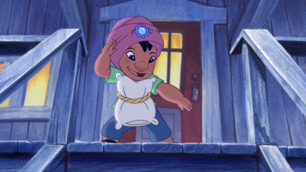 Lilo and Stitch meet Experiment 089 in Lilo & Stitch: The Series episode Skip