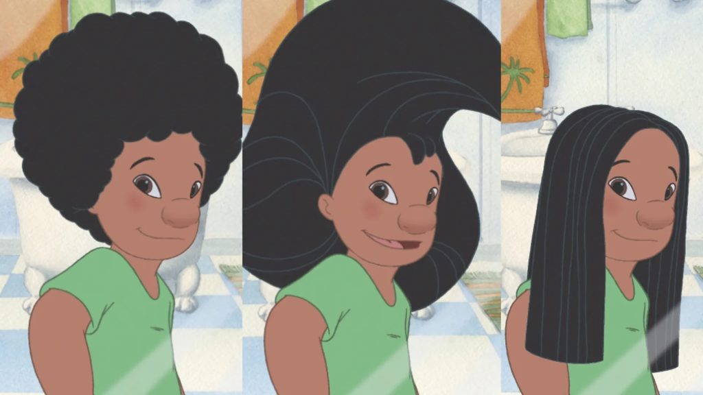 Experiment 540 creates a destructive storm during the Lilo & Stitch episode Phoon
