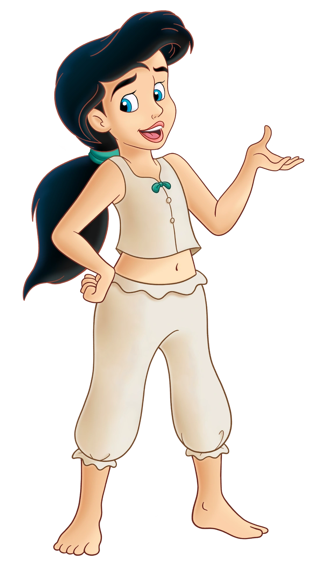 Original fan art of a young coastal girl studying a shell locket and forbidden ocean maps inside a moonlit sea cave