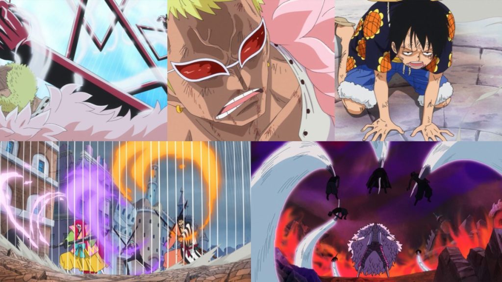Official One Piece episode montage used for the Episodes 727 through 731 React directory