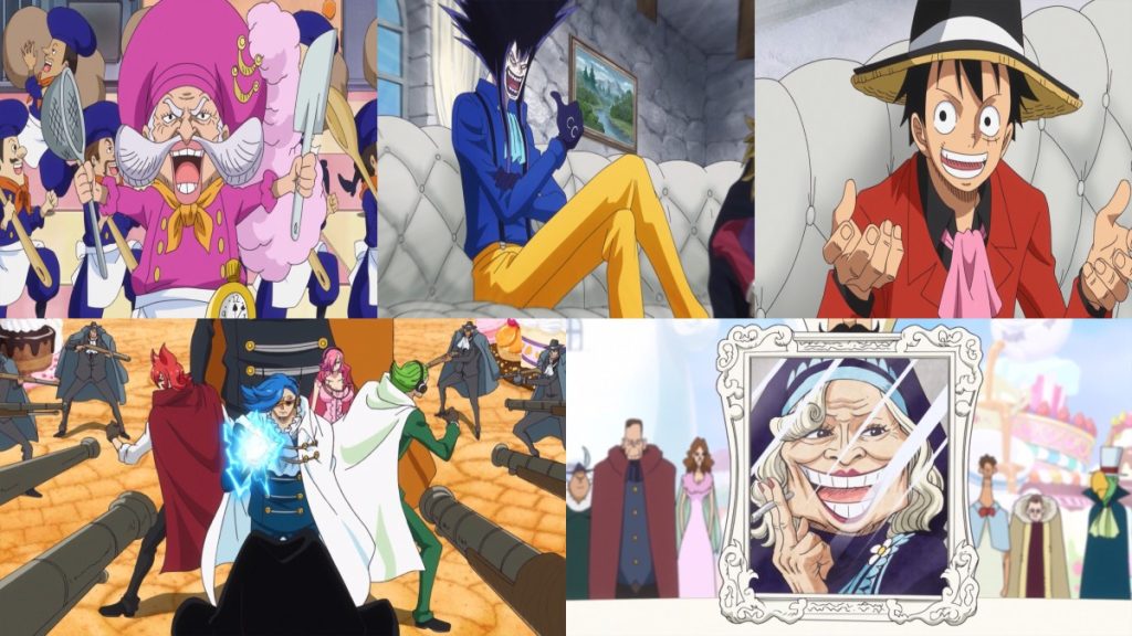 Official One Piece episode montage used for the Episodes 827 through 831 React directory