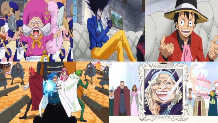 Official One Piece episode montage used for the Episodes 827 through 831 React directory