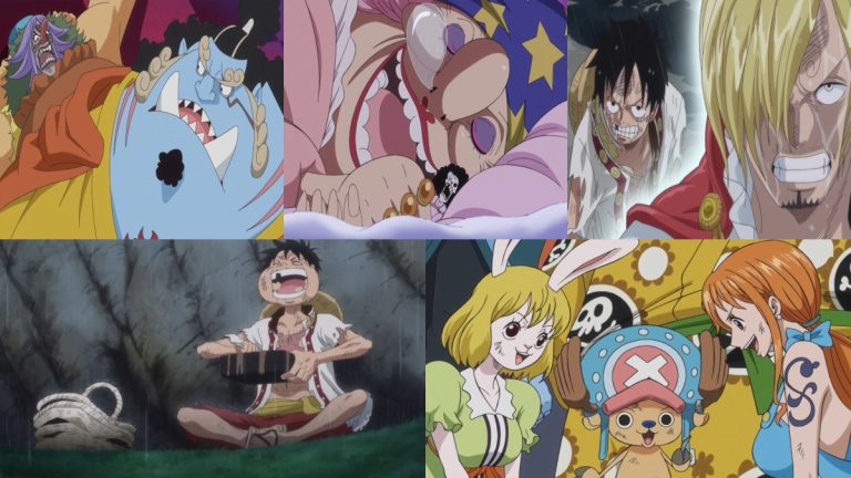 Official One Piece episode montage used for the Episodes 822 through 826 React directory