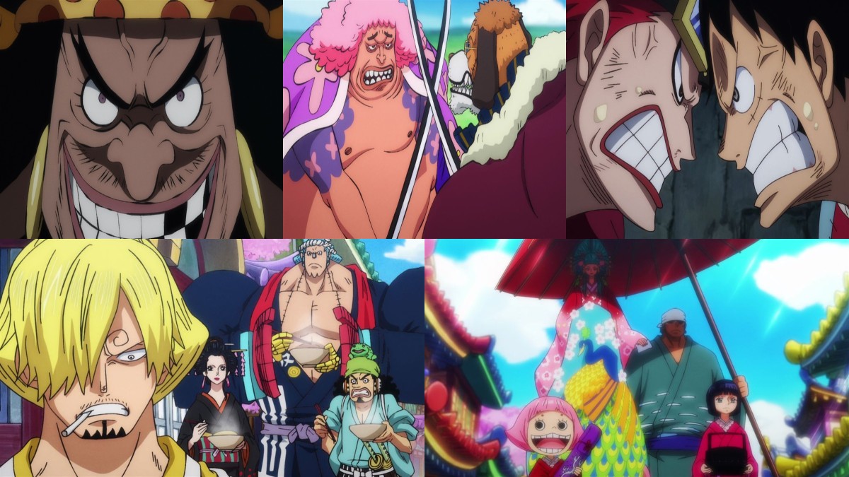 Official One Piece episode montage for Episodes 917 through 921 React directory