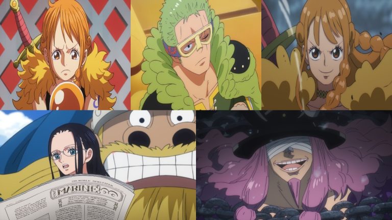 Official One Piece episode montage for Episodes 1157 through 1161 React directory