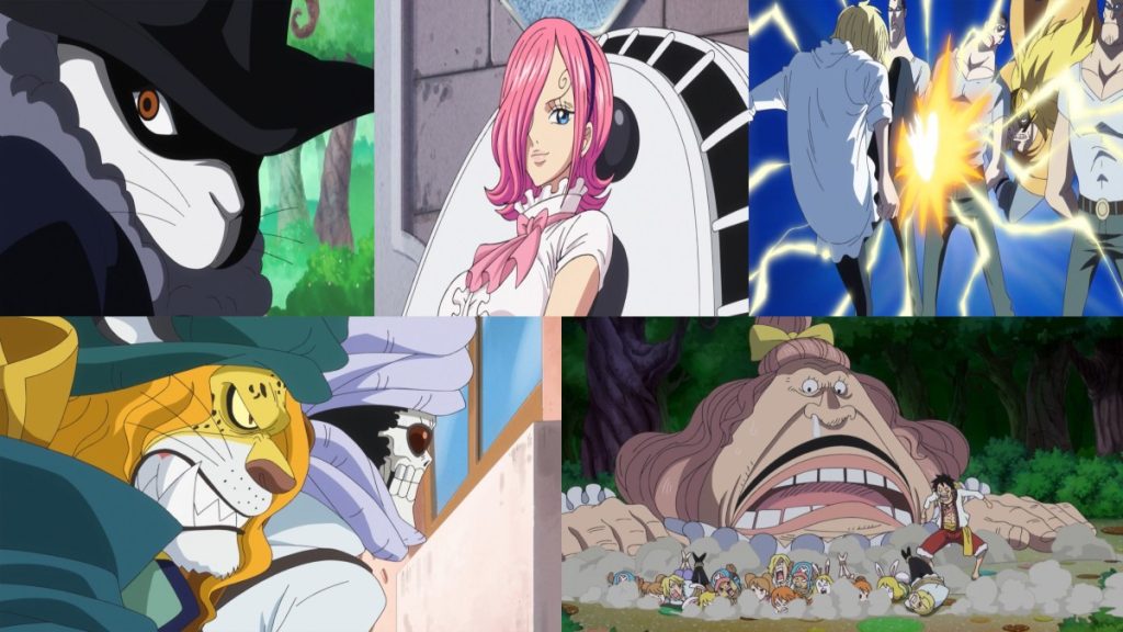 Official One Piece episode montage used for the Episodes 792 through 796 React directory