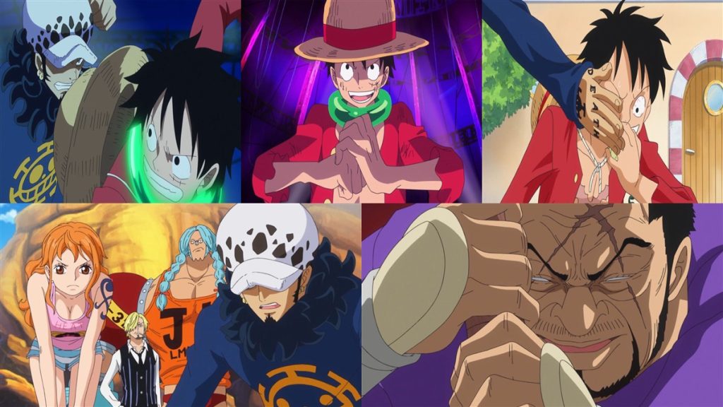 Official One Piece episode montage used for the Episodes 627 through 631 React directory