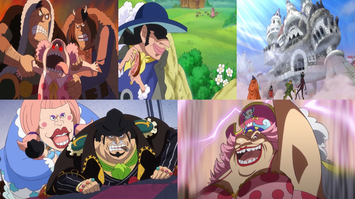 Official One Piece episode montage used for the Episodes 837 through 841 React directory