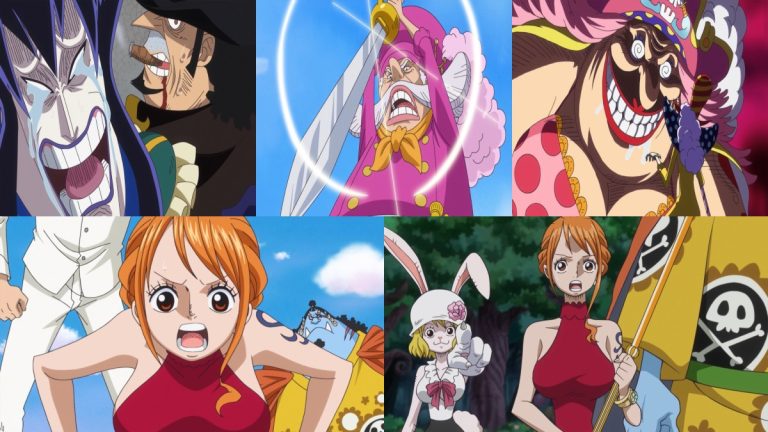 Official One Piece episode montage used for the Episodes 842 through 846 React directory