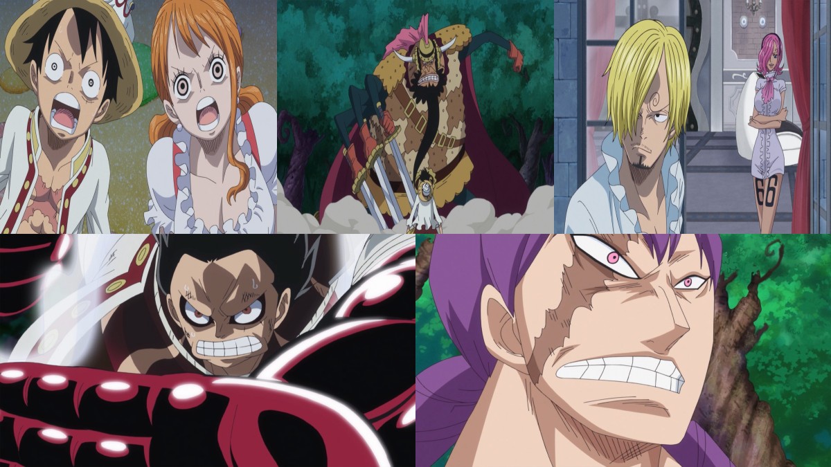 Official One Piece episode montage used for the Episodes 797 through 801 React directory