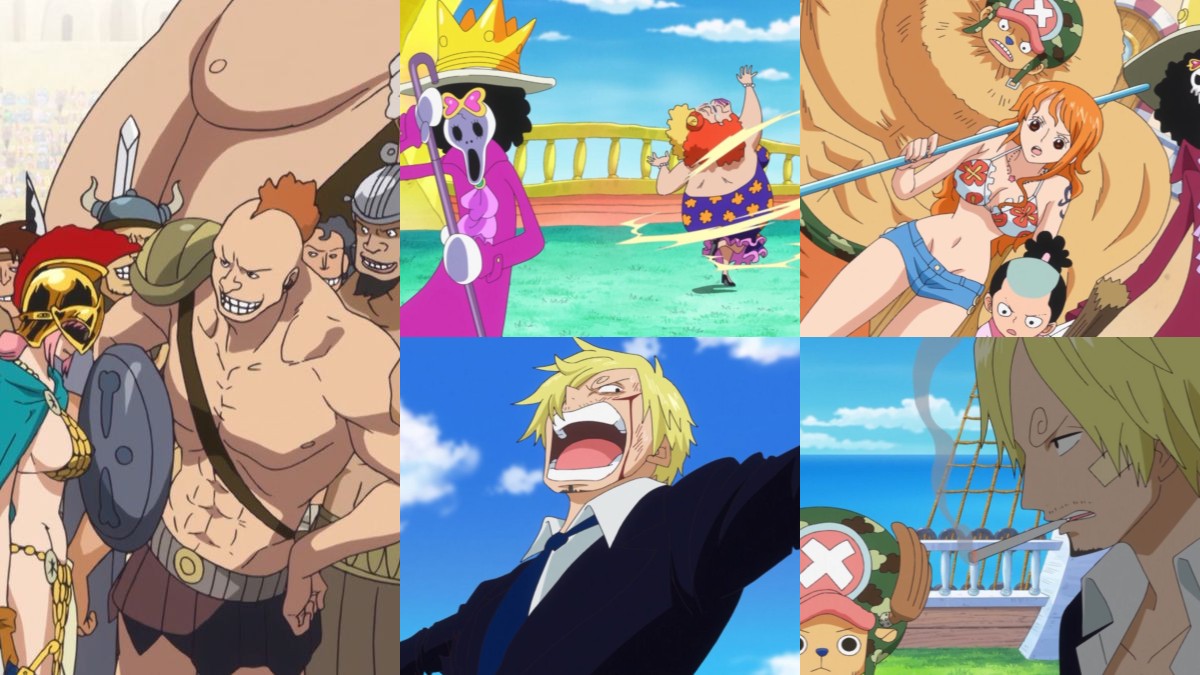 Official One Piece episode montage used for the Episodes 652 through 656 React directory