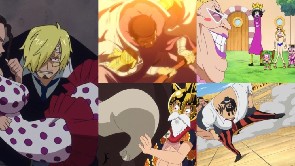 Official One Piece episode montage used for the Episodes 642 through 646 React directory