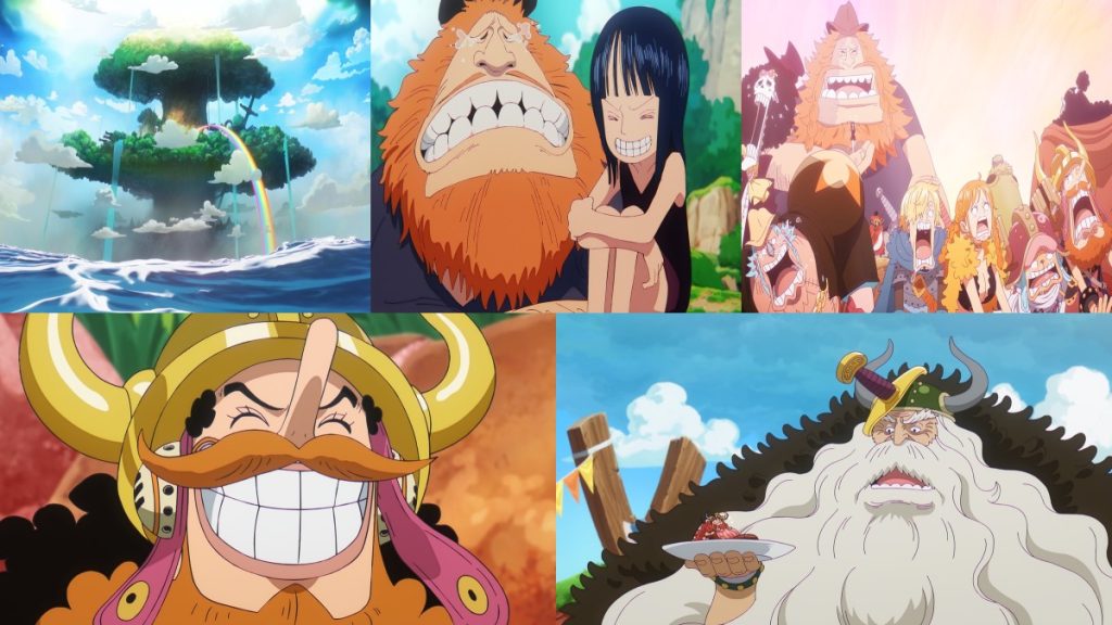 Official One Piece episode montage for Episodes 1162 through 1166 React directory