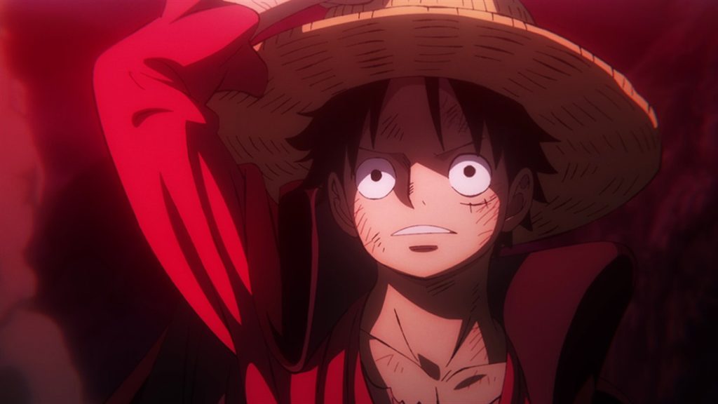 Official One Piece Episode 1015 story scene from Marco, Chopper, X Drake, Zoro, Robin, Brook, Jinbe, Who’s-Who, Ace, Yamato, Momonosuke, Tama, Whitebeard, Izo, Luffy, Kinemon, Law, Kid, Killer, Kaido, Big Mom, Sanji, and Black Maria