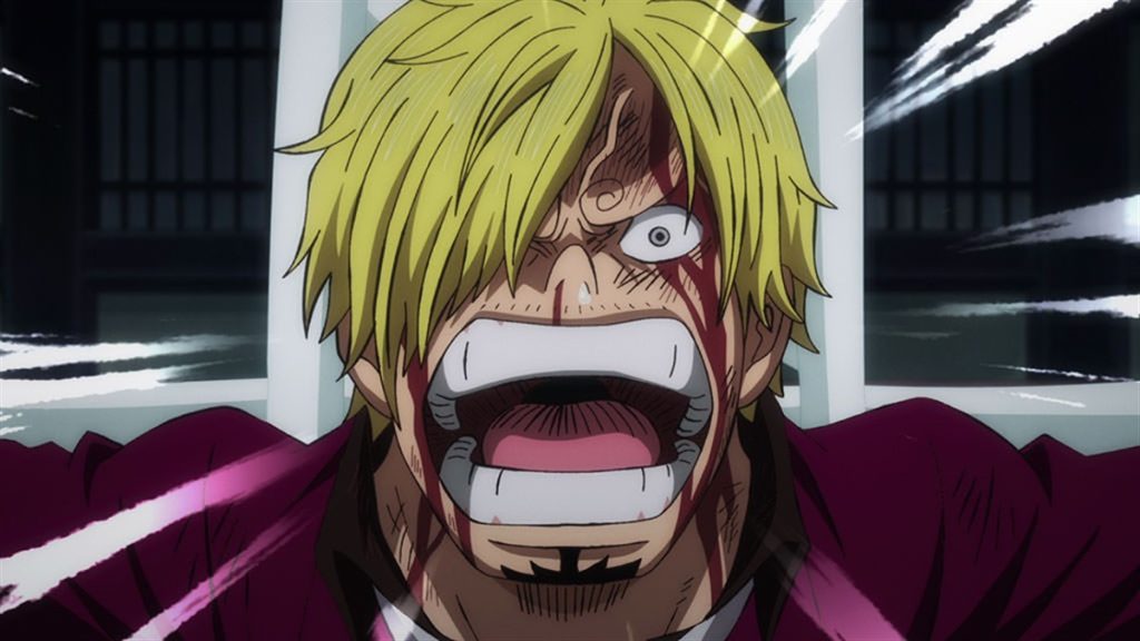 Official One Piece Episode 1020 story scene from Luffy, Zoro, Law, Kid, Killer, Kaido, Big Mom, CP0, Tama, Speed, Gazelleman, Daifugo, Chopper, Marco, Franky, Sasaki, Sanji, Robin, Brook, Black Maria, Carrot, Perospero, Yamato, Momonosuke, Shinobu, Jack, and the Scabbards