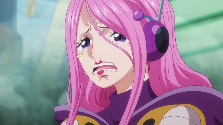 Official One Piece Episode 1092 story scene from Bonney, Kuma, Luffy, Jinbe, Chopper, Lucci, Kaku, Stussy, Law, Blackbeard, Doc Q, Van Augur, Burgess, Stronger, Jean Bart, Shachi, Penguin, Pudding, S-Shark, Nami, Sanji, Robin, Usopp, Franky, Shaka, Lilith, Edison, Pythagoras, Atlas, York, Vegapunk, Dragon, Saul, Clover, Ohara, and Egghead