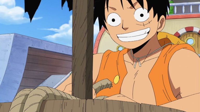Official One Piece Episode 337 story scene from the Florian Triangle, Brook’s arrival, Thriller Bark, and Dr. Hogback’s mansion