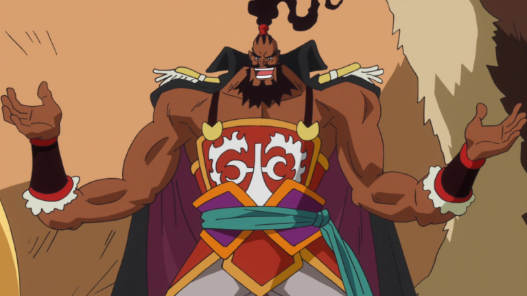 Official One Piece Episode 576 story scene from Fish-Man Island farewell, Shirahoshi, Jinbe, the New World, Lily Enstomach, Panz Fry, Shuzo, the Neo Marines, and the Z’s Ambition Film Z tie-in