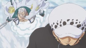 One Piece Episode 587 React: Trafalgar Law Versus Smoker Turns Punk Hazard Into an Operating Room