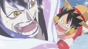One Piece Episode 597 React: Caesar Clown Removes the Air and Drops Luffy Without Touching Him