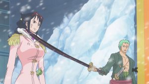 One Piece Episode 613 React: Zoro’s One-Sword Strike Breaks Monet’s Nerve Before Tashigi Finishes the Fight