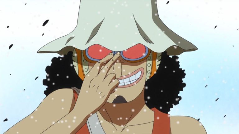Official One Piece Episode 621 story scene from Luffy, Caesar Clown, Trafalgar Law, Vergo, Smoker, Doflamingo, Buffalo, Baby 5, Franky, General Franky, the Straw Hats, G-5, the giant children, Shinokuni, and Punk Hazard