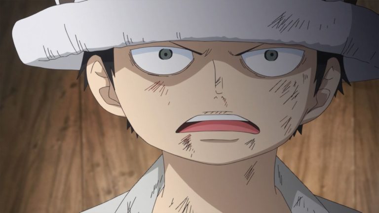 Official One Piece Episode 701 story scene from Zoro, Pica, King Riku, Luffy, Trafalgar Law, Doflamingo, Trebol, Corazon, Homing, Flevance, Lami, and the White Town