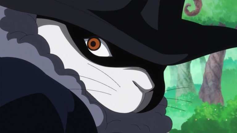 Official One Piece Episode 792 story scene from Brûlée, Luffy, Nami, Chopper, Carrot, Randolph, Sanji, Yonji, Reiju, Judge, Germa 66, Brook, Pedro, Jinbe, Bege, Pekoms, Caesar Clown, Big Mom, Perospero, Pound, Cracker, and the Homies