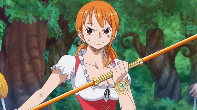 Official One Piece Episode 803 story scene from Sanji, Cosette, Niji, Yonji, Ichiji, Judge, Reiju, Sanji’s mother, Zeff, Luffy, Nami, Chopper, Carrot, Cracker, Kingbaum, Pound, Big Mom, Mont-d’Or, Zeus, Prometheus, Germa clones, and Tankman