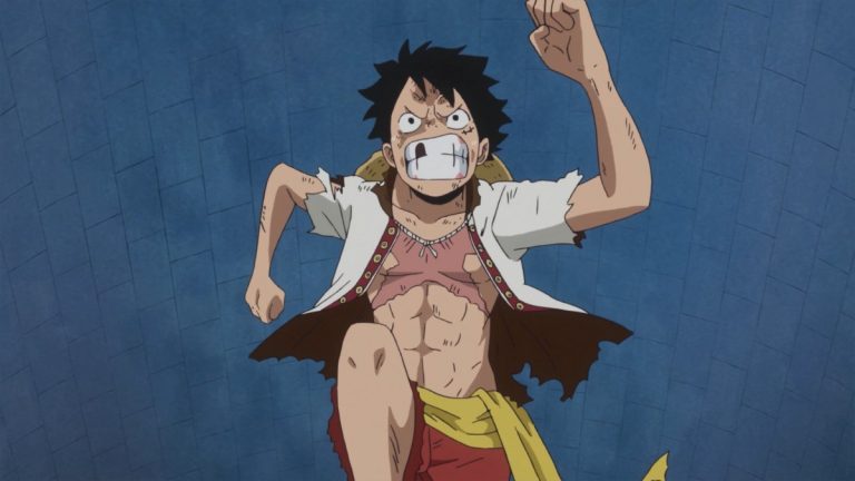 Official One Piece Episode 820 story scene from Sanji, Pudding, Reiju, Sora, Luffy, Nami, Jinbe, Brook, Big Mom, Pedro, Tamago, Chopper, Carrot, Brûlée, Zeff, Judge, Mont-d’Or, Opera, Zeus, Prometheus, Napoleon, and the Poneglyphs