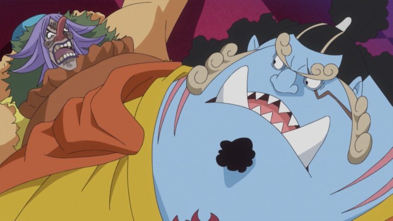 Official One Piece Episode 822 story scene from Sanji, Luffy, Brook, Big Mom, Jinbe, Nami, Pedro, Carrot, Chopper, Reiju, Bege, Bobbin, Counter, Mont-d’Or, Judge, Germa, Pudding, Brûlée, Prometheus, Zeff, Pekoms, and the Poneglyphs