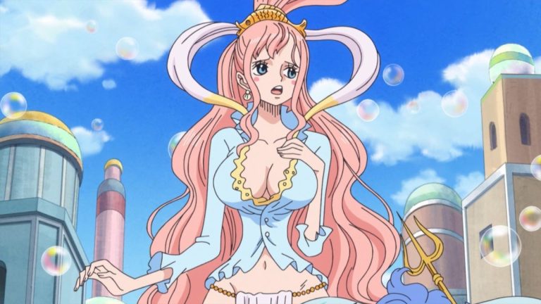 Official One Piece Episode 883 story scene from Luffy, Ace, Whitebeard, Shanks, Sakazuki, Sengoku, Shirahoshi, Neptune, Fukaboshi, Garp, Sabo, Stelly, Dragon, Vivi, Rebecca, Leo, Sai, Wapol, Dalton, Kureha, Chopper, Doflamingo, Charloss, Lucci, Kaku, Stussy, Mjosgard, Otohime, Crocodile, Robin, and the Empty Throne